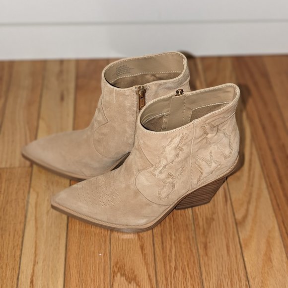 Jessica Simpson Womens Lesia Zipper Ankle Booties - Picture 4 of 8
